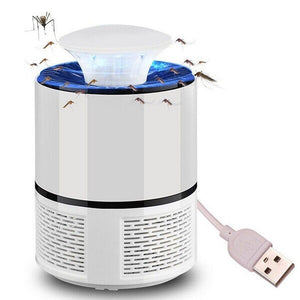 ASPIRATORE LAMPADA LED ZANZARA ANTI ZANZARE ZANZARIERA ELETTRICA USB NV818/Z01