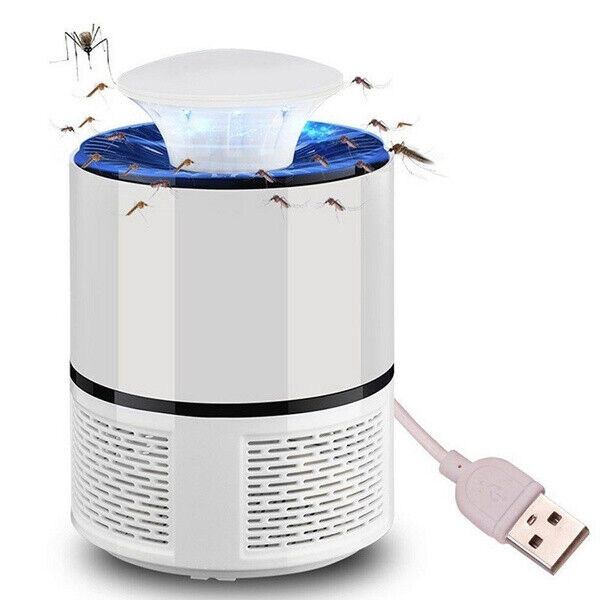 ASPIRATORE LAMPADA LED ZANZARA ANTI ZANZARE ZANZARIERA ELETTRICA USB NV818/Z01