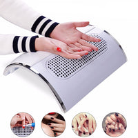 ASPIRATORE UNGHIE A 3 VENTOLE PER UNGHIE LIMATURA RICOSTRUZIONE ASPIRAPOLVERE