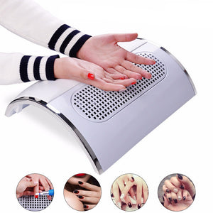 ASPIRATORE UNGHIE A 3 VENTOLE PER UNGHIE LIMATURA RICOSTRUZIONE ASPIRAPOLVERE