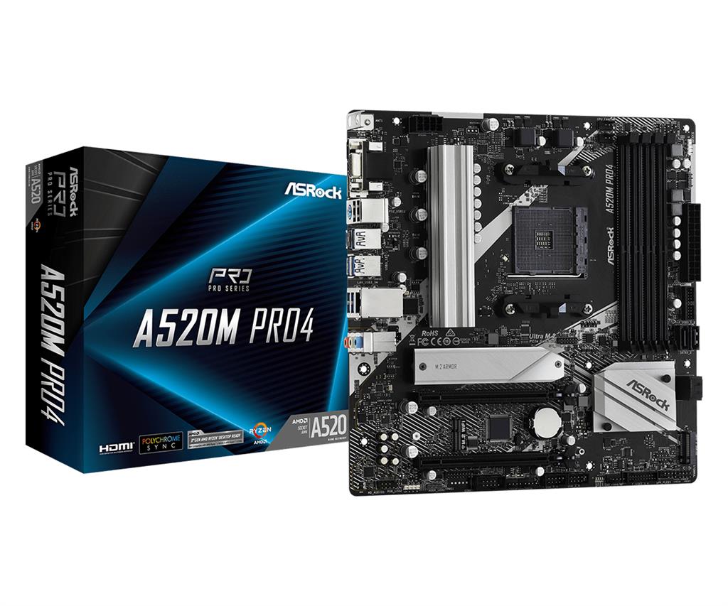 ASROCK A520M PRO 4(AM4) (D)