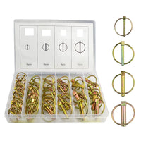 ASSORTIMENTO 50 SPINE SPINA A SCATTO COPPIGLIE FERMI PERNI SPINOTTI