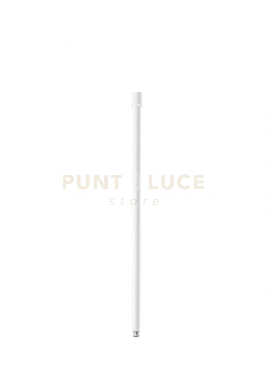 ASTA PER SOSPENSIONE RIGIDA PER BINARIO BIANCO  H.45,5CM