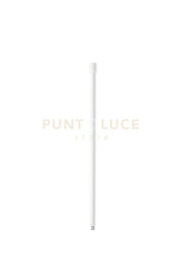 ASTA PER SOSPENSIONE RIGIDA PER BINARIO BIANCO  H.45,5CM