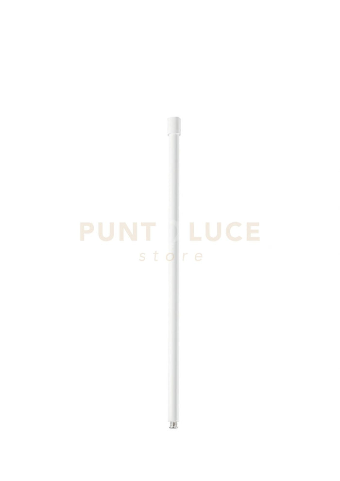 ASTA PER SOSPENSIONE RIGIDA PER BINARIO BIANCO  H.45,5CM