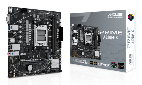 ASUS PRIME A620M-K AMD A620 Socket AM5 micro ATX