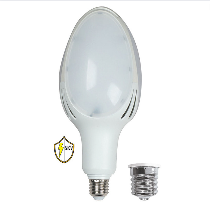 Lampada elissoidale led attacco e27 e adattatore e40 70 watt 4000k duralamp