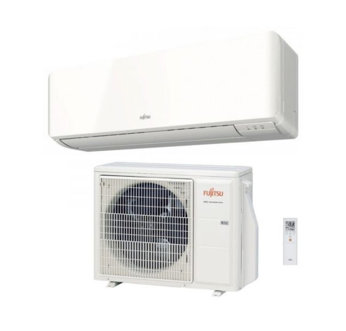 Climatizzatore Condizionatore Fujitsu Inverter serie KM Modello Large 18000 Btu ASYG18KMTE R-32 3NGF7080 Wi-Fi Optional Classe A++/A+