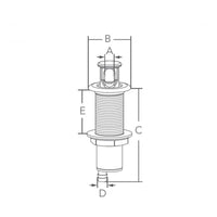 ATTACCO TRAINO SCI INOX