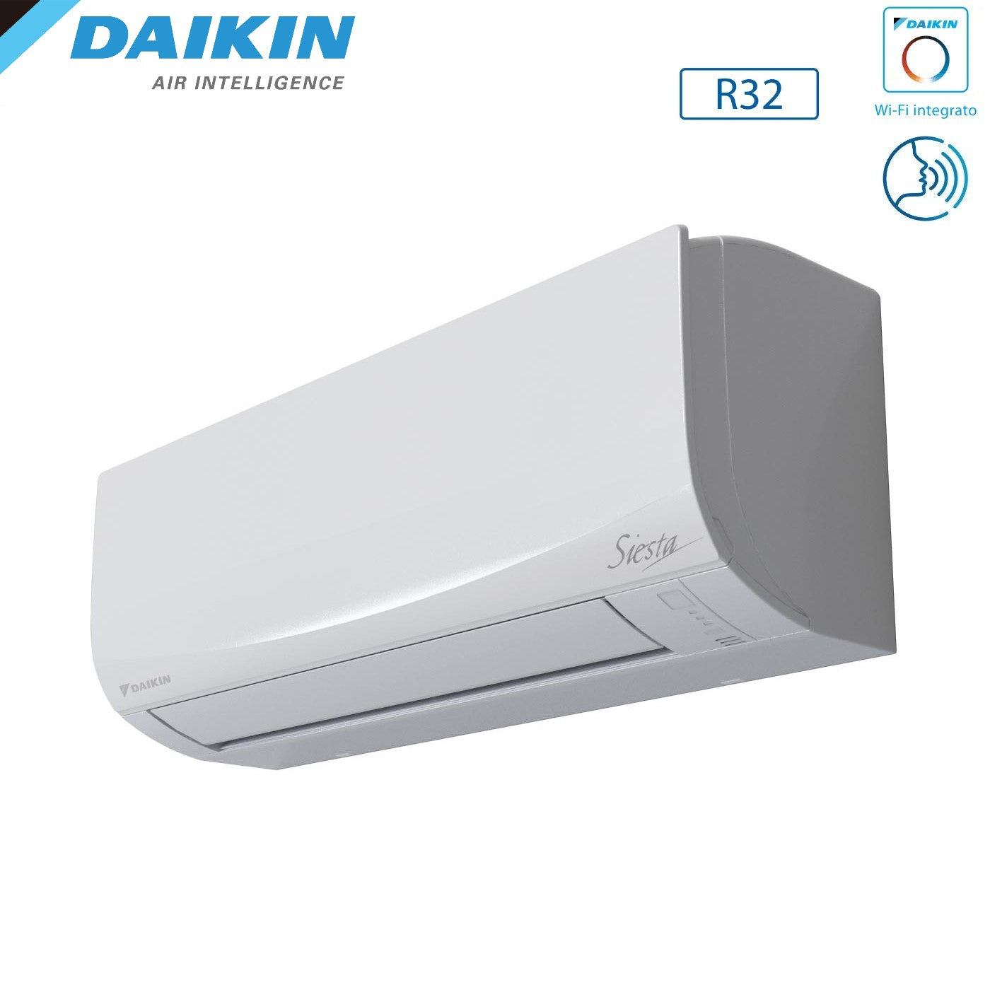 Climatizzatore Condizionatore Daikin Trial Split Inverter serie SIESTA 9+9+12 con 3AMXF52A R-32 Wi-Fi Integrato 9000+9000+12000