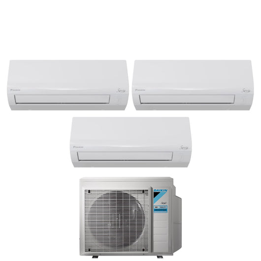 Climatizzatore Condizionatore Daikin Trial Split Inverter serie SIESTA 9+9+9 con 3AMXF52A R-32 Wi-Fi Integrato 9000+9000+9000