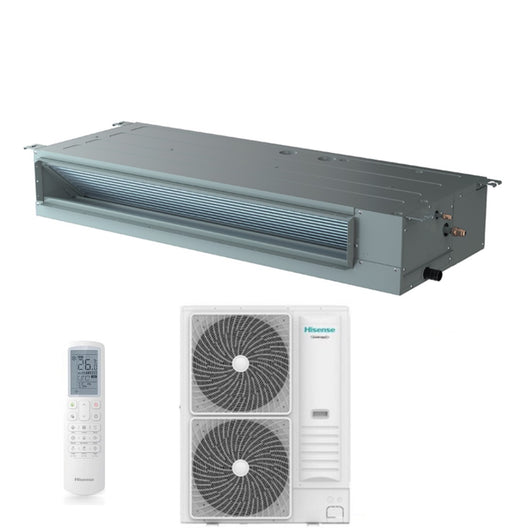Condizionatore Canalizzabile Hisense 36000 Btu AUD105UX4REH8 Monofase R-32 Wi-Fi Optional con Telecomando