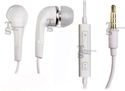 AURICOLARI MICROFONO COMPATIBILE PER SAMSUNG GT N7100 i9300 NOTE 2 S3 N/B