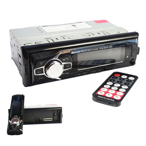 AUTORADIO STEREO BLUETOOTH FRONTALINO ESTRAIBILE FM MP3 USB SD LCD 60Wx4 EC-7008