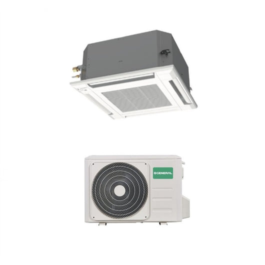 Climatizzatore Condizionatore General Fujitsu Cassetta a 4 Vie Inverter serie KVLA 24000 Btu AUXG24KVLA R-32 Wi-Fi Optional Griglia Inclusa