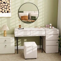 Specchio Rotondo da Bagno, Cornice in Metallo, Facile da Installare, per Camera da Letto, Soggiorno, Ingresso, Ø 70 x 2,5 cm, Nero