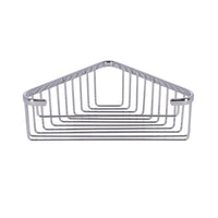 Inda - Cestino portaoggetti doccia angolare cromo lucido