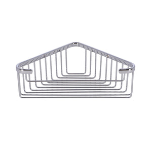 Inda - Cestino portaoggetti doccia angolare cromo lucido