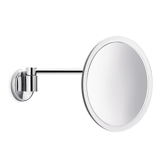 Inda - Specchio ingranditore tondo 3x a parete snodato cromo lucido