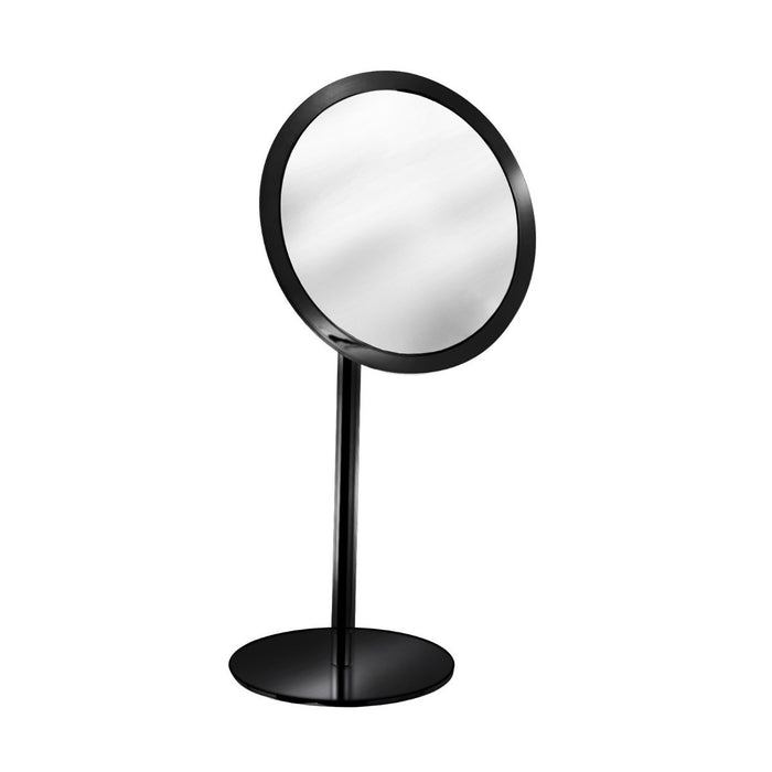 Inda - Specchio ingranditore 3x tondo da appoggio orientabile My Mirror nero