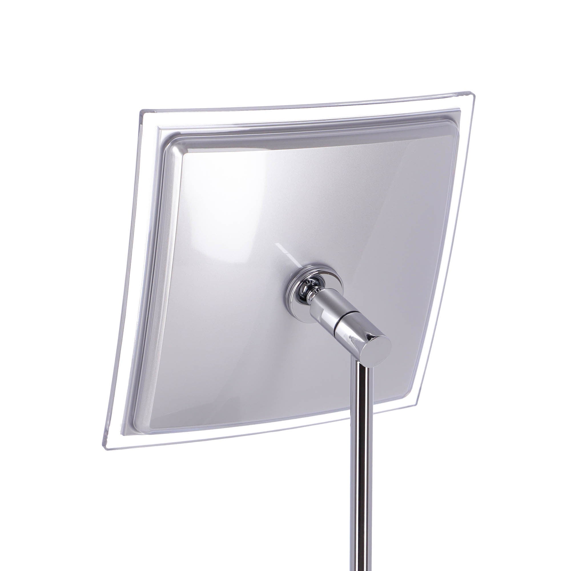 Inda - Specchio ingranditore 3x quadrato da appoggio orientabile My Mirror