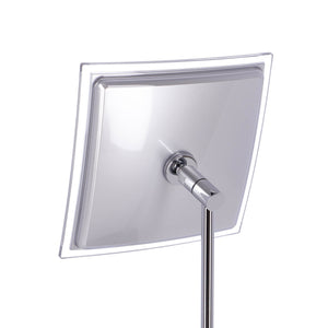 Inda - Specchio ingranditore 3x quadrato da appoggio orientabile My Mirror