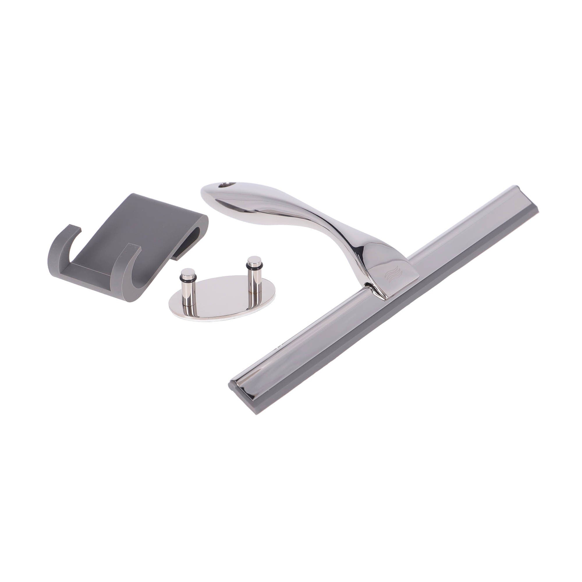 Inda - Tergivetro in acciaio lucido da parete e da vetro