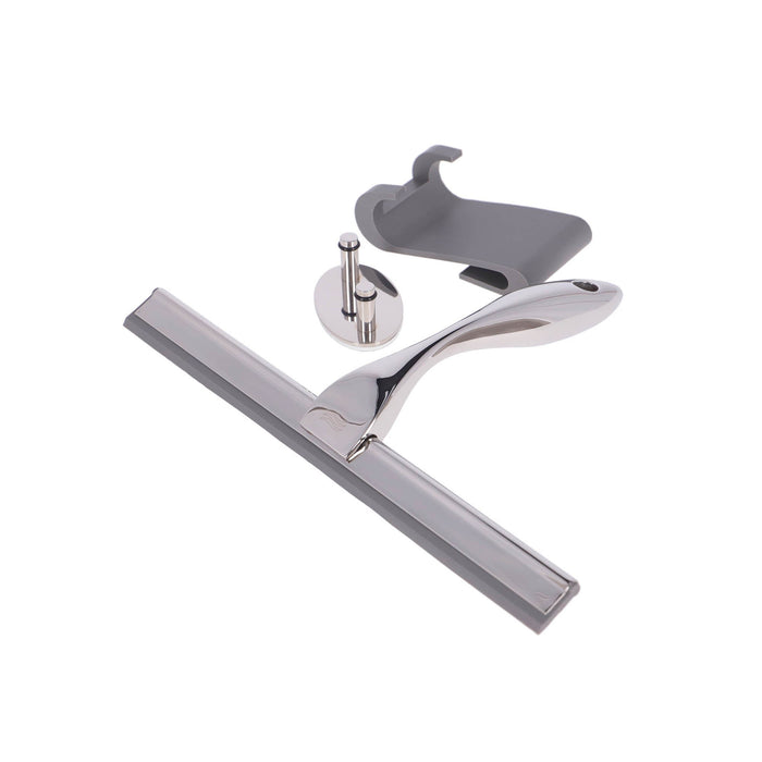 Inda - Tergivetro in acciaio lucido da parete e da vetro