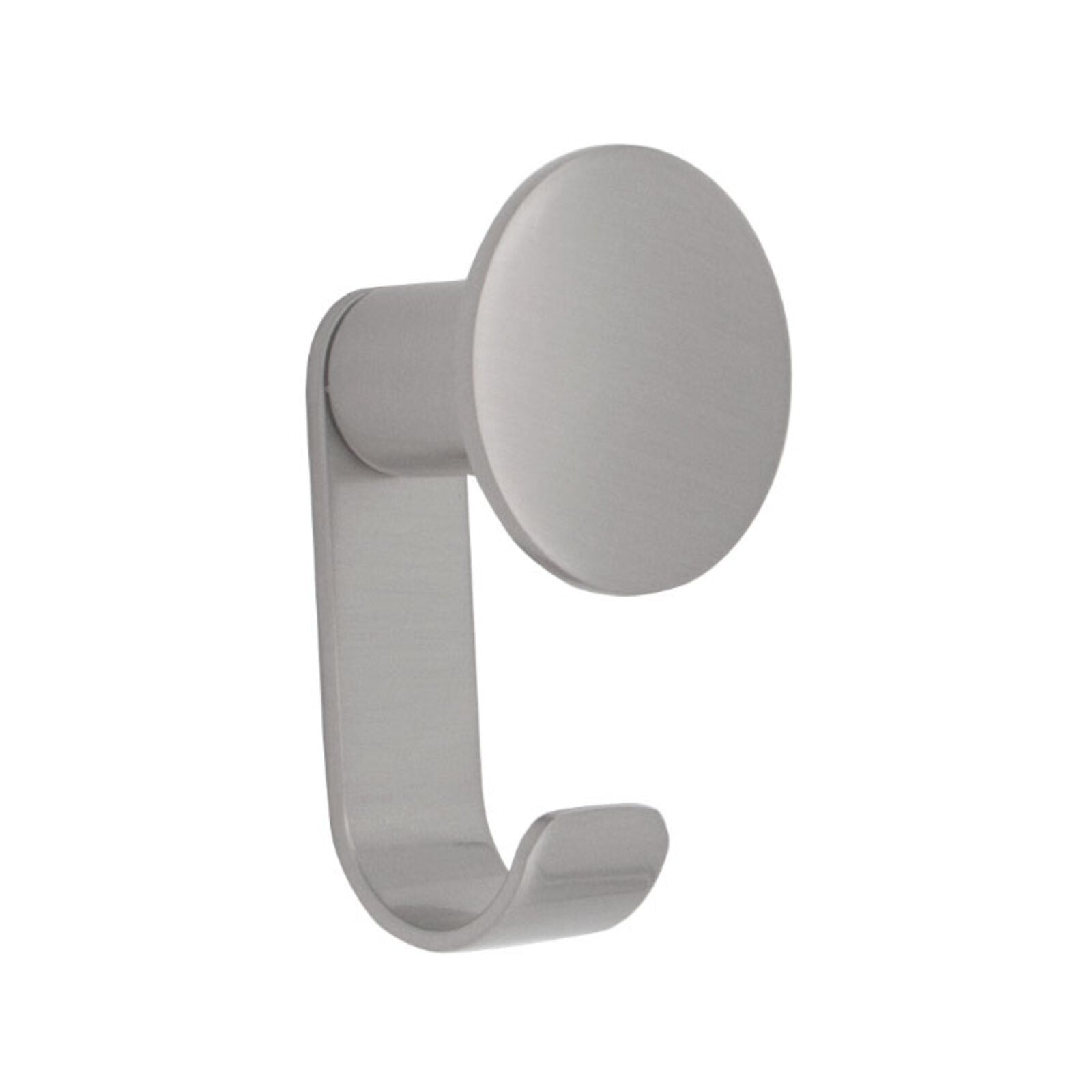 Inda - Appendiabiti doppio con gancio One nickel spazzolato