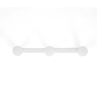 Inda - Appendiabiti triplo One bianco opaco