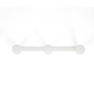 Inda - Appendiabiti triplo One bianco opaco