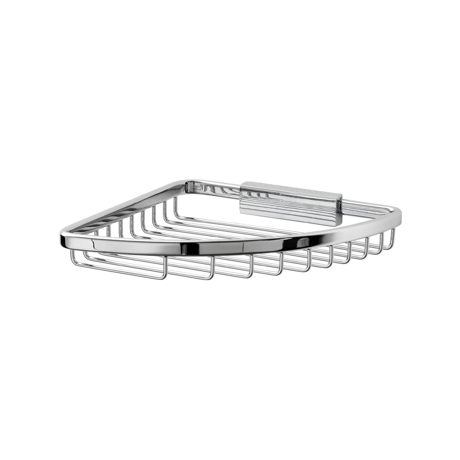 Inda - Portaoggetti doccia L.20 H.3 cm angolare cromo lucido