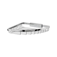 Inda - Portaoggetti doccia L.20 H.3 cm angolare cromo lucido