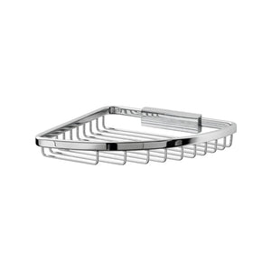 Inda - Portaoggetti doccia L.20 H.3 cm angolare cromo lucido