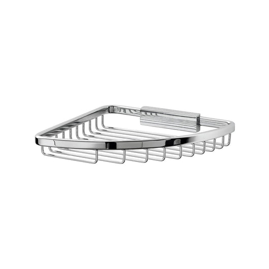Inda - Portaoggetti doccia L.20 H.3 cm angolare cromo lucido