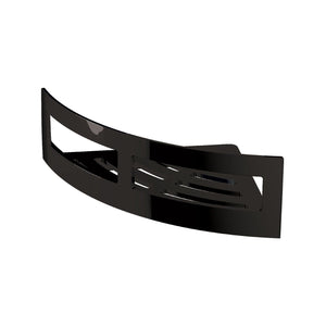 Inda - Cestino portaoggetti L.18 H.8 cm angolare nero