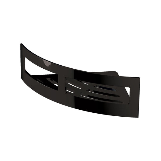 Inda - Cestino portaoggetti L.18 H.8 cm angolare nero