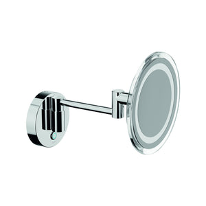 Inda - Specchio ingranditore 3x tondo con luce LED a parete, My Mirror