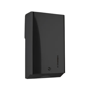 Inda - Distributore a parete per carta a pacchetto nero