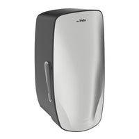 Inda - Dispenser sapone a muro per sapone liquido acciaio spazzolato