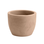 Vaso Nicoli Hera Matt tondo in resina opaca