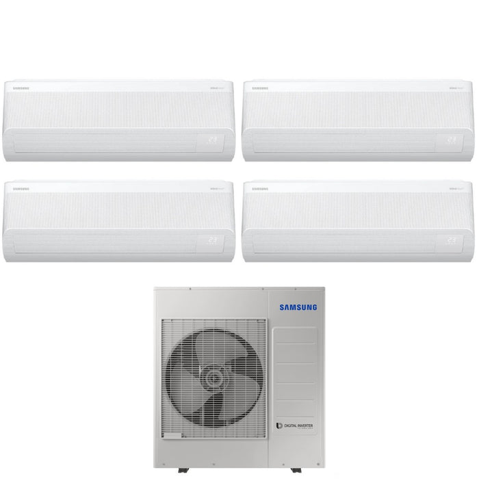 Climatizzatore Condizionatore Samsung Quadri Split Inverter serie WINDFREE AVANT S2 7+9+9+18 con AJ100TXJ5KG R-32 Wi-Fi Integrato 7000+9000+9000+18000