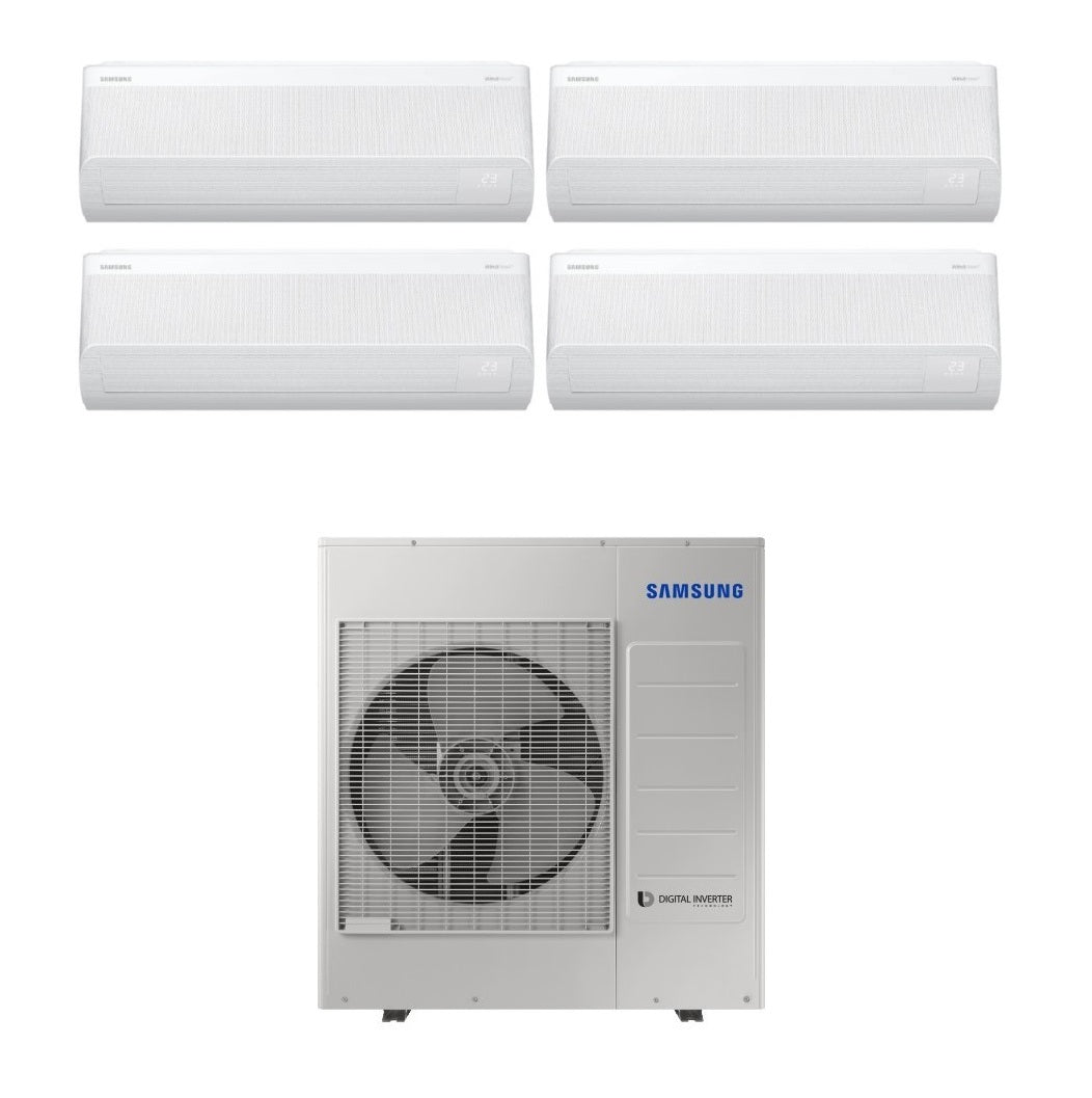 Condizionatore Samsung Quadri Split WINDFREE AVANT S2 9+12+12+12 con AJ100TXJ5KG R-32 Wi-Fi Integrato