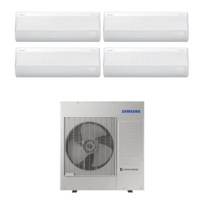 Condizionatore Samsung Quadri Split WINDFREE AVANT S2 9+12+12+12 con AJ100TXJ5KG R-32 Wi-Fi Integrato
