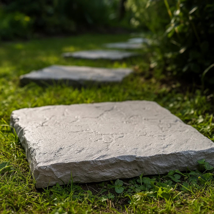 Fortunato camminamento cemento effetto pietra 45x60cm sp.4cm ambienti esterni