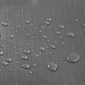 Telo di protezione impermeabile in PE per copertura legno/edilizia/camion 180g/m² 3x5m grigio 19_0000984