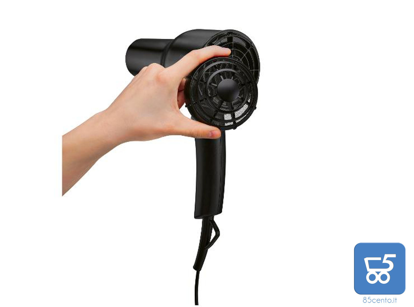 Accessori Asciugacapelli SilverCrest Personal Care 2000W Ugello Diffusore Nero - Prodotto da esposizione