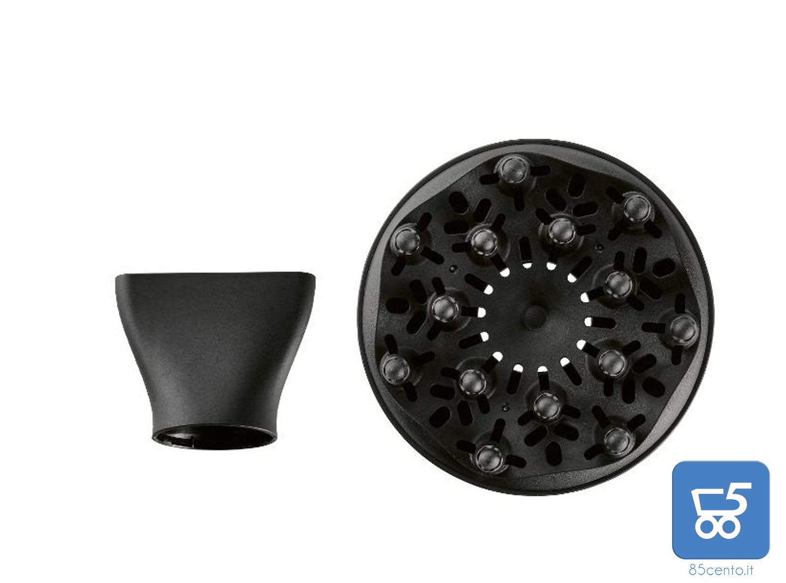 Accessori Asciugacapelli SilverCrest Personal Care 2000W Ugello Diffusore Nero - Prodotto da esposizione