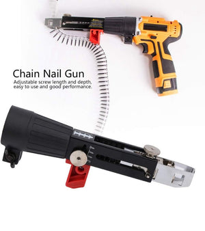 Adattatore Conversione Trapano a Cacciavite Sparachiodi a Catena Automatica 7488