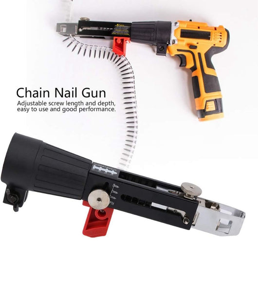 Adattatore Conversione Trapano a Cacciavite Sparachiodi a Catena Automatica 7488